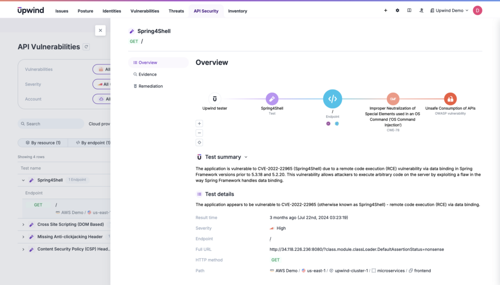 Weaknesses: internet communication and drift detection in APIs.
